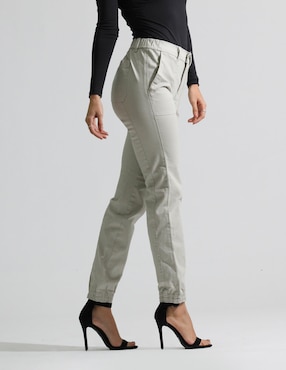 Pantalón cargo Oh Pomp slim para mujer