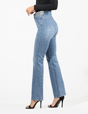 Jeans straight Oh Pomp para mujer