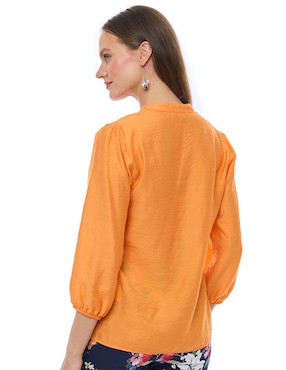 Blusa Alexis manga 3/4 para mujer