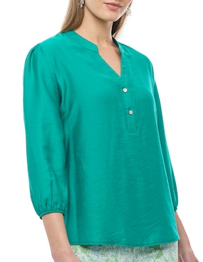 Blusa Alexis manga 3/4 para mujer