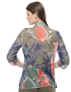 Blusa Alexis manga 3/4 para mujer