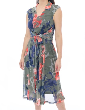 Vestido midi formal Alexis para mujer