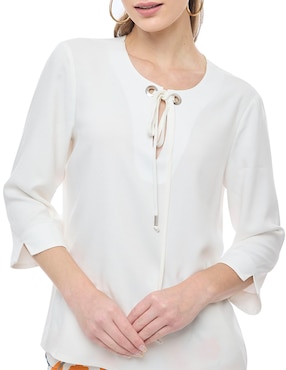 Blusa Alexis manga 3/4 para mujer
