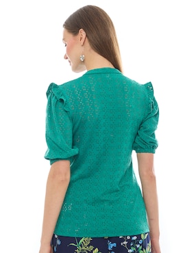 Blusa Alexis manga corta para mujer