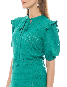 Blusa Alexis manga corta para mujer