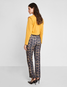 Pantalón Valeria by Trucco straight para mujer
