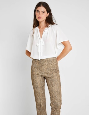 Pantalón Valeria By Trucco slim para mujer