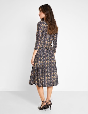 Vestido midi casual Valeria by Trucco para mujer