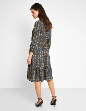 Vestido 3/4 casual Valeria by Trucco para mujer