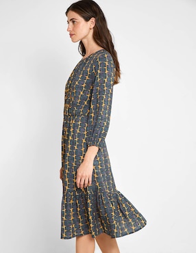 Vestido 3/4 casual Valeria by Trucco para mujer