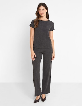 Pantalón Valeria by Trucco straight para mujer
