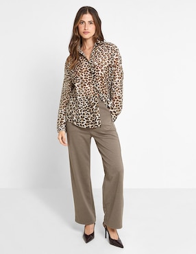 Blusa manga larga para mujer