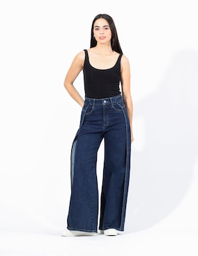 Jeans wide leg Oh Pomp para mujer
