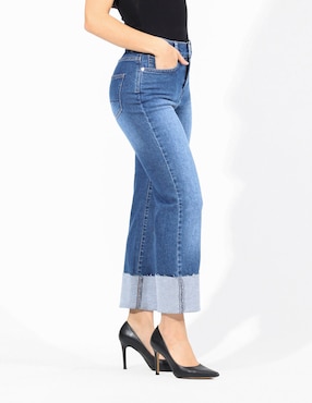 Jeans wide leg Oh Pomp para mujer