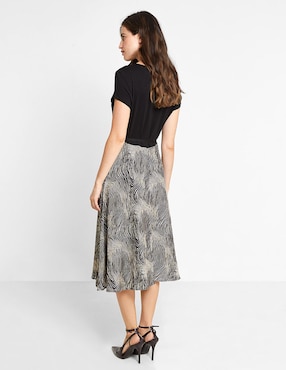 Vestido midi casual Valeria by Trucco para mujer