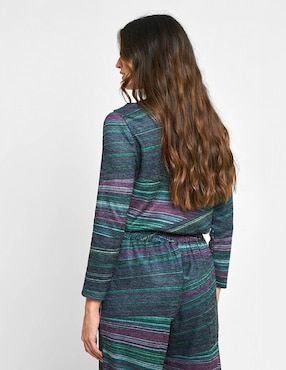 Blusa Valeria By Trucco manga larga para mujer