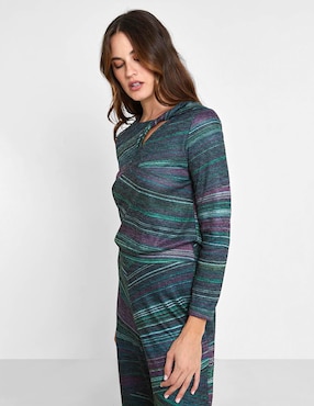 Blusa Valeria By Trucco manga larga para mujer
