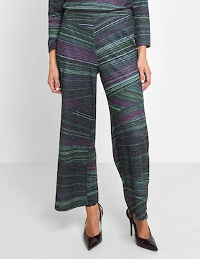 Pantalón relaxed Valeria By Trucco amplio para mujer