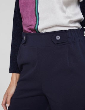 Pantalón de vestir Valeria By Trucco straight para mujer
