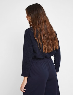 Blusa manga larga para mujer
