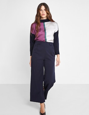 Blusa manga larga para mujer