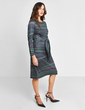 Vestido arriba de la rodilla casual Valeria by Trucco para mujer