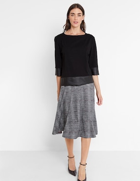 Falda midi Valeria by Truccoa la cintura