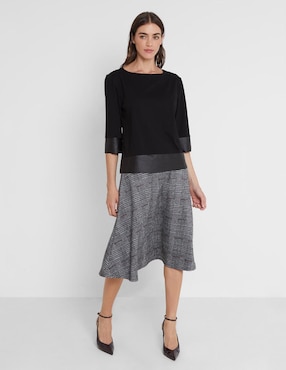 Falda midi Valeria by Truccoa la cintura