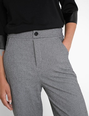Pantalón de vestir Valeria by Trucco straight para mujer