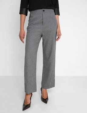 Pantalón de vestir Valeria by Trucco straight para mujer