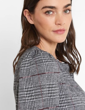 Blusa manga larga para mujer