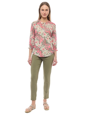 Blusa Alexis manga 3/4 para mujer