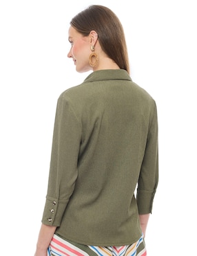 Blusa Alexis manga 3/4 para mujer