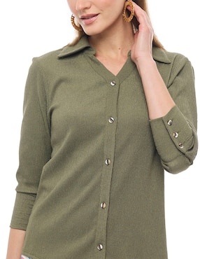 Blusa Alexis manga 3/4 para mujer