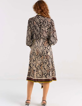 Falda midi Liz&Co by Liz Claiborne a la cintura