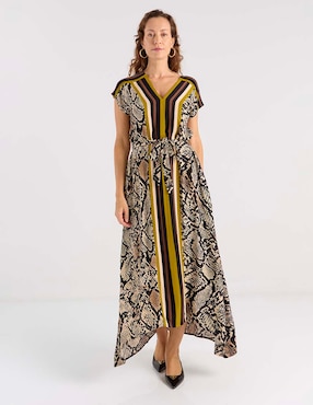 Vestido largo casual Liz&Co by Liz Claiborne para mujer