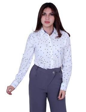 Blusa Parllieni manga larga para mujer
