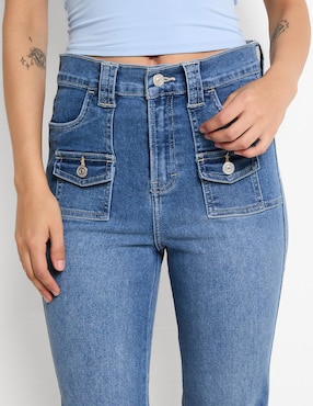 Jeans flare Oh Pomp para mujer