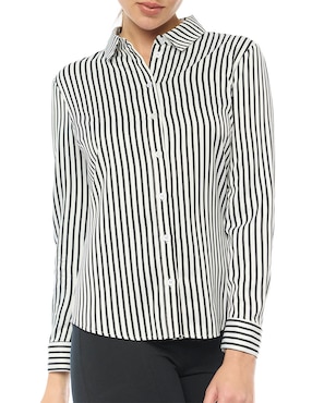 Blusa manga larga para mujer