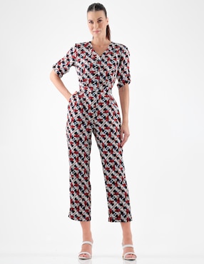 Jumpsuit Pierre Cardin formal estampado para mujer