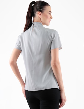 Blusa manga corta para mujer