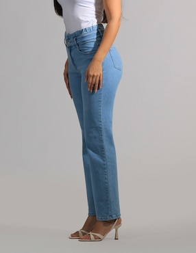 Jeans straight Oh Pomp para mujer