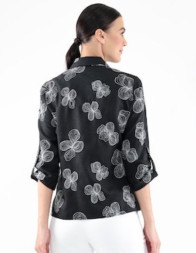 Blusa manga 3/4 para mujer