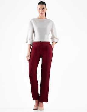 Pantalón Pierre Cardin regular para mujer
