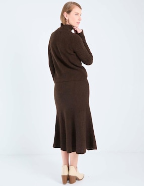 Falda crop Liz&Co by Liz Claiborne a la cintura
