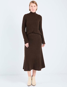 Falda crop Liz&Co by Liz Claiborne a la cintura