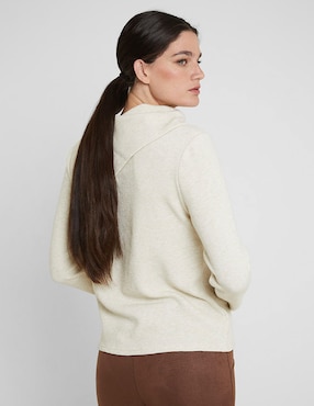 Suéter Valeria By Trucco cuello tortuga para mujer