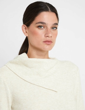 Suéter Valeria By Trucco cuello tortuga para mujer