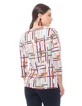 Blusa manga 3/4 para mujer