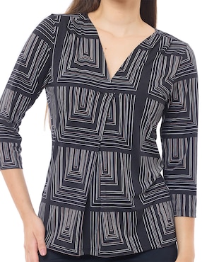 Blusa manga 3/4 para mujer